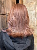 ヴォア(VOA)&nbsp;ピンクベージュ×ミディアムレイヤー