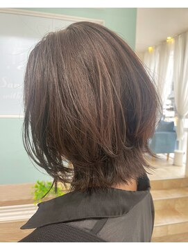 サンクチュアリ ウィズエデン 京橋店(Sanctuary with eden) レイヤーボブスタイル