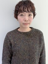 ハルフウェイ(haLfway)&nbsp;マッシュショートパーマ