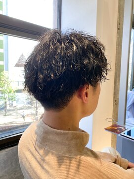 クリュウゲート 三鷹店(KURYU GATE) マッシュパーマ/アッシュブラック