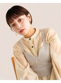 新宿/新宿駅/レイヤーカット/ダブルカラー/顔周り/ボブ/学割U24