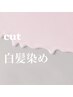 【いつまでもキレイにいたい大人女性へ】カット+白髪染め 10950円