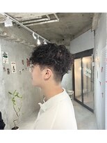 ドアホワイト(door white)&nbsp;強めスペインパーマ