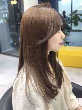 シティ(CITY) かきあげ前髪 フェイスレイヤー 表参道