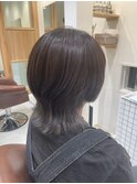 ウルフカット×インナーグレー