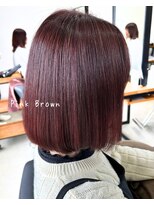 アン ビー(an B)&nbsp;ピンクブラウン/髪質改善/カラー/ボブ