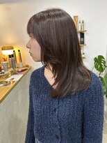 エマノア(EMANOA)&nbsp;【お客様スタイル】憧れの艶髪☆モカブラウンカラー レイヤー