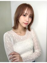 オーロ 武庫之荘店(ORO)&nbsp;ナチュラルボブレイヤー/デザインカラー