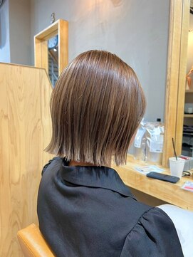 イオエ 梅田(ioe) ニュアンスカラー/グレージュ/ツヤ髪スタイル/髪質改善/縮毛矯正