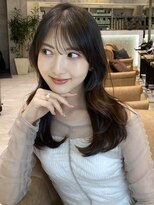 グランド(GRAND)&nbsp;セミロング30代40代ストレートレイヤー前髪なし前髪あり表参道