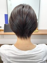 ランプ(Lamp) 【白髪染め可】ボブショート ビフォアー&アフター