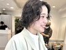 【担当者指名不可】カット＋艶パーマ（コールドorデジタル）16500→15400