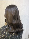 透明感ダークカラー