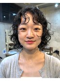 ゆるめパーマニュアンスパーマミディアムパーマ