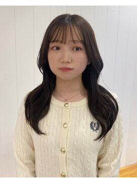 ビューバイネオリーブ 用賀店(Beau'r by neolive) くびれヘア縮毛矯正アプリコットオレンジ夏ハイライト《用賀》
