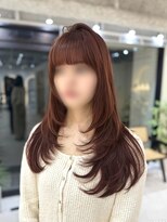 ジーナ 博多筑紫口(Zina)&nbsp;【tama】ボルドーブラウン×韓国ザクザクレイヤー