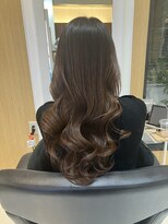 ブロッシー(blossy.)&nbsp;コテ巻き風パーマ×オーガニックカラー