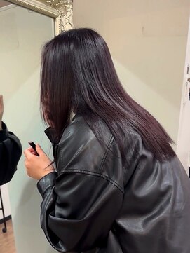 艶髪/ダークブラウン/ストレートロング