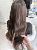 ブリーチなしミルクティー