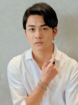 エムスラッシュ センター南(M.SLASH)&nbsp;■アップバング/アッシュブラック/コンマヘア/センター南12