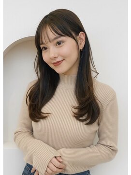 エテバイリリア(ete by LILIA.) ロングレイヤー/レイヤーカット/ベージュ