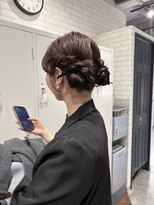 ジーナ 博多(Zina)&nbsp;《Zina博多》大人ツインアレンジ　結婚式ヘアセット