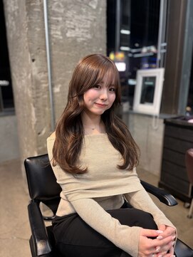 リラクオーレ 三宮 元町(LIRA CUORE) 巻いても可愛いレイヤーカット