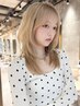 【1ブリーチ】カット＋ケアブリーチ＋カラー　14800～