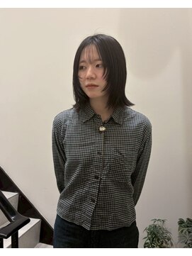 グラッド(glad) 顔まわりレイヤーウルフミディ