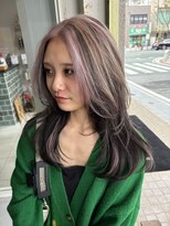 ラルガ 黒崎(Raruga) レイヤーカット×デザインブリーチカラー