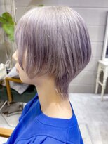 デイズ(days) 大人可愛いレイヤーショートボブ/グレージュカラー