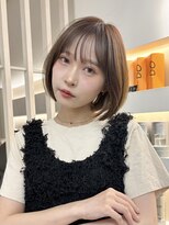ビファイン 本店(Befine) まとまる大人ミニボブ×シースルーバング