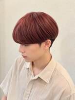 クレールバイケンジ(Claire by KENJE) メンズマッシュ×暖色カラー