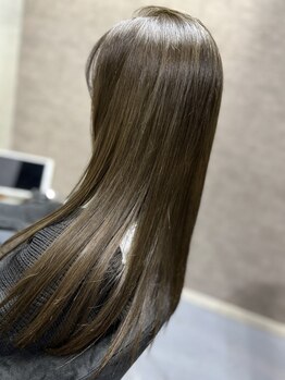 シアー(SHEER.)の写真/【府内/完全マンツーマンサロン】実力派スタイリストによる知識と技術力で思わず触りたくなるような艶髪に!