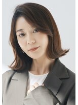 シルクハウス 三越日本橋(Silk house)&nbsp;40代外はねボブ/白髪ぼかし/日本橋駅/三越前駅