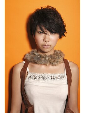 ブーケ(BOUQUET) 家入レオ風 黒髪クールショート ＢＯＵＱＵＥＴ