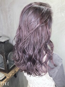 メリー(merry craftsman's factory) バレイヤージュラベンダー!