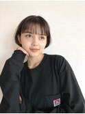 【Bloom's】コンパクトボブ×シースルーバング（スズキ　マリ）
