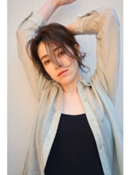 ナンバー ユアイロ 川崎(N° uairo) マッシュウルフベージュくすみカラーラベージュラベンダーピンク