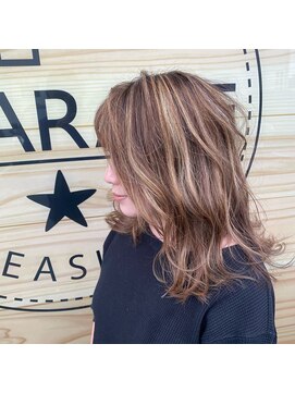 エフパレードシーサイド(F.PARADE seaside) ハイライト×紫シャンプー