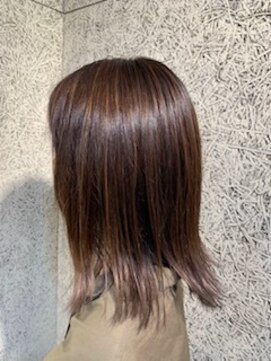 クラク 笹塚店(KURAKU) ハイライト　プラチナベージュ