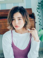 プロデュース 相模原店(Produce)&nbsp;大人かわいい♪ハイライトカラー♪前髪