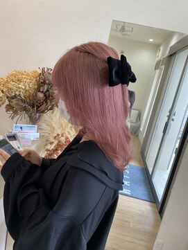 リアン(LIAN) フレンチガーリー☆ピンクベージュ