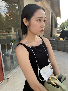 ヘアー バトン(hair vaton) パツっとボブ