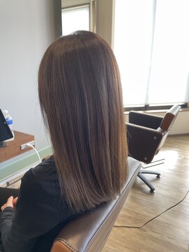 シャルミアヘア(Charmia hair) 髪質改善モテカラー。