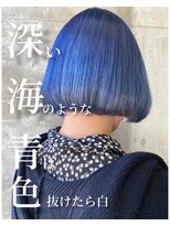 ガルボヘアー 名古屋栄店(garbo hair) ブルーヘアー