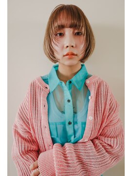 トレンチ(TRENCH) 「ケア」ブリーチ ベージュカラー