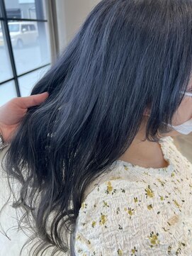 ヘアーデザイン ビビッドリンク(HAIR DESIGN VIVID link) コバルトブルー☆