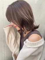 アトリエ フェム(atelier.fem)&nbsp;柔らかい透け感ブラウン×ナチュラルミディアム