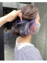 ビヨンドイー(beyond E)&nbsp;ユニコーンカラーのイヤリングカラー